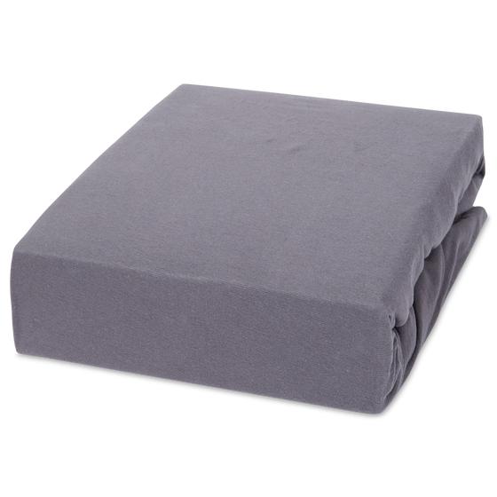 Boxspring fitted sheet 200 x 220 - anthracite