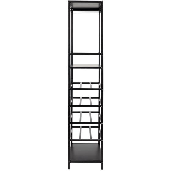 Wine cabinet with wine glass holders - with space for 12 bottles