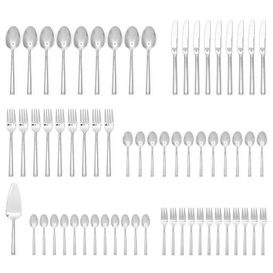 BK Waal cutlery set 64 pieces displayed