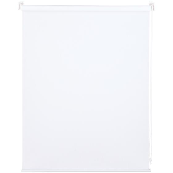 Lichtdoorlatend rolgordijn – 80 x 160 cm - wit | Kettingbediening  |  breedte inkortbaar