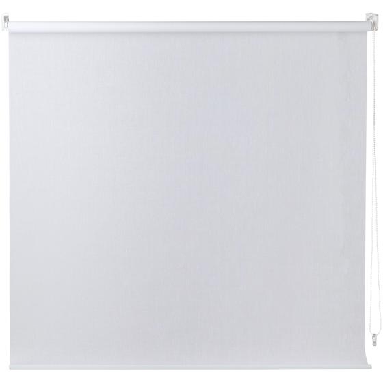 Lichtdoorlatend rolgordijn – 120x160 cm - wit | Kettingbediening  |  breedte inkortbaar