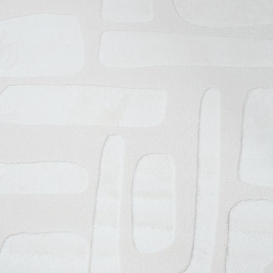 Faux fur deep-pile rug