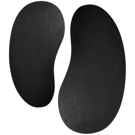 Organic shape side table set - top view