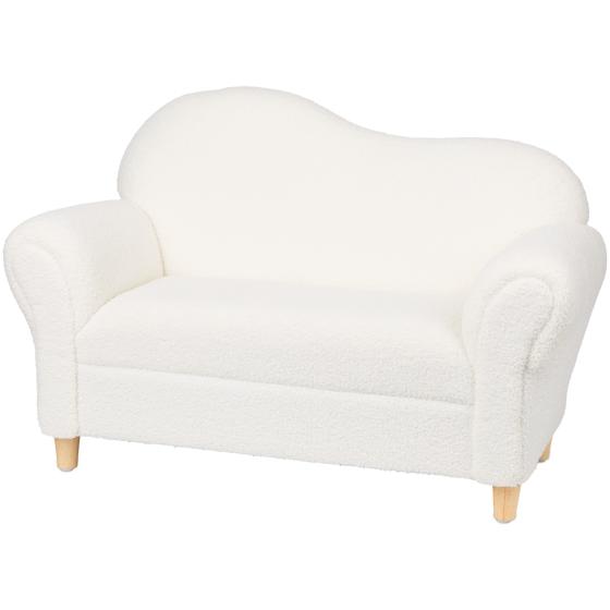 Teddy sofa for kids - side view