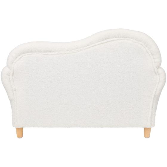 Teddy sofa for kids - back view