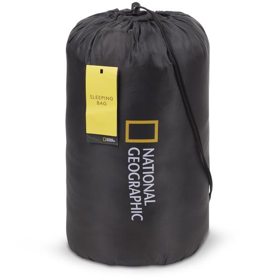 National Geographic sleeping bag in stuff sack