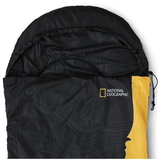 National Geographic sleeping bag top open