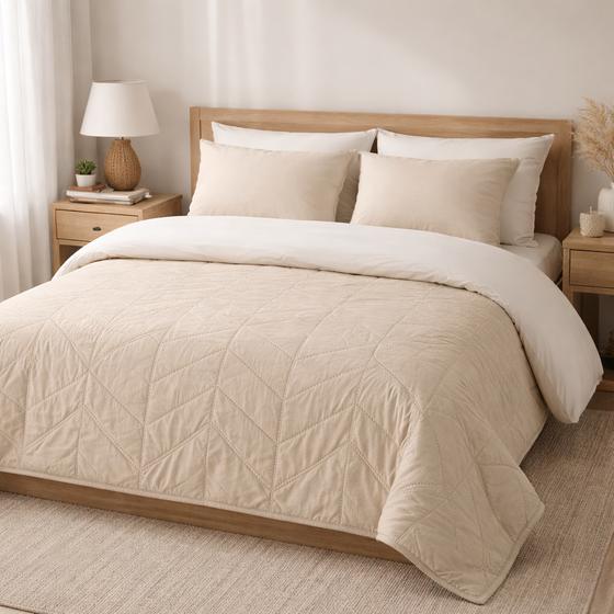 Duvet cover with bedspread set 200 x 200/220 cm + 220 x 220 cm | double bed