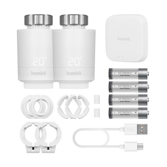 Hombli smart radiator thermostat starter kit - complete set