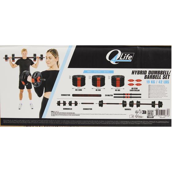 packaging of the fitness set