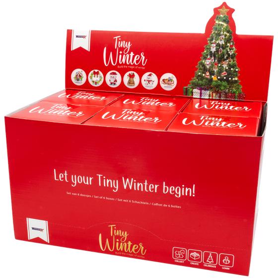 DIY Christmas bauble set with building blocks - in packaging