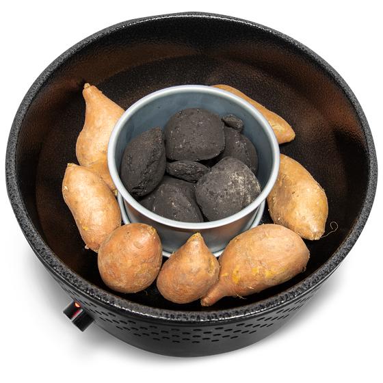 Fonction rotisserie du barbecue portable SUMM Easy-Go