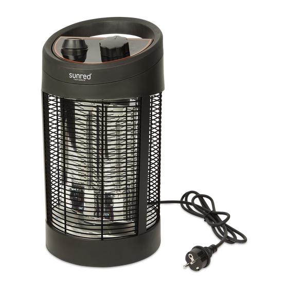 Sunred Geo patio heater - front view