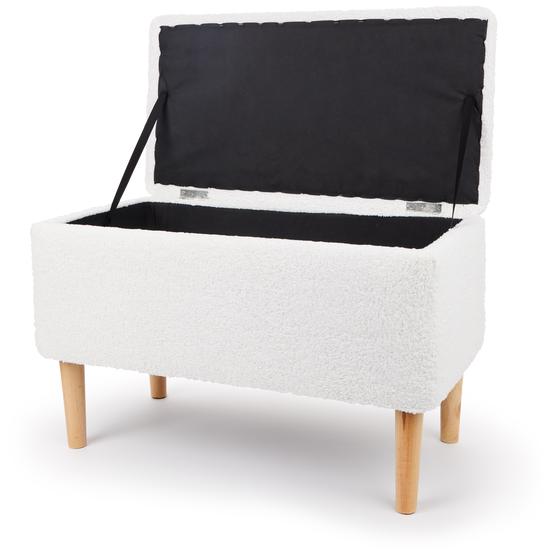 Teddy storage bench - lid open