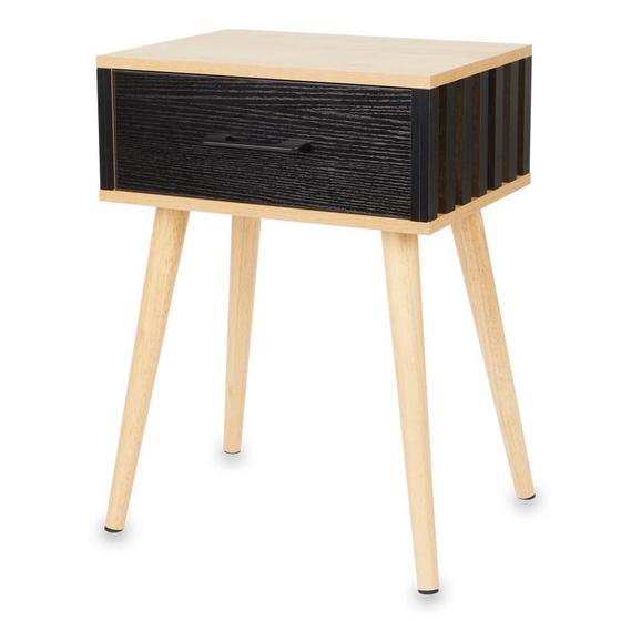 Nightstand black from the side