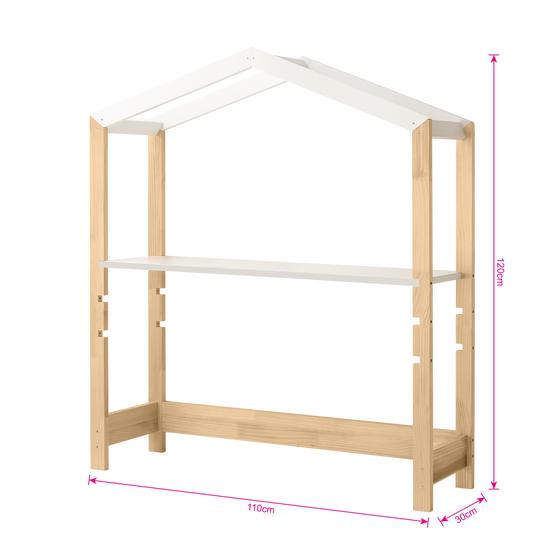 Adjustable kids' desk - dimensions