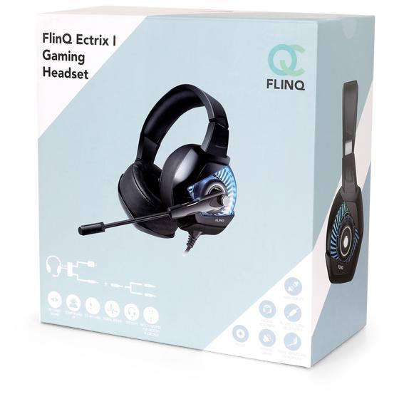 FlinQ Ectrix Gaming Headset headset verpakking