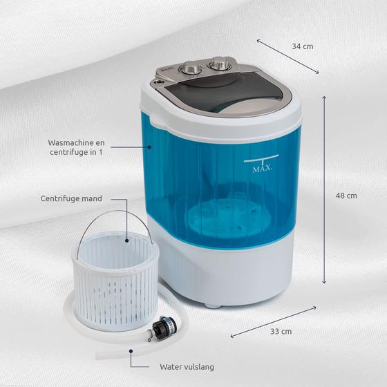 Mini-wasmachine uitleg 2