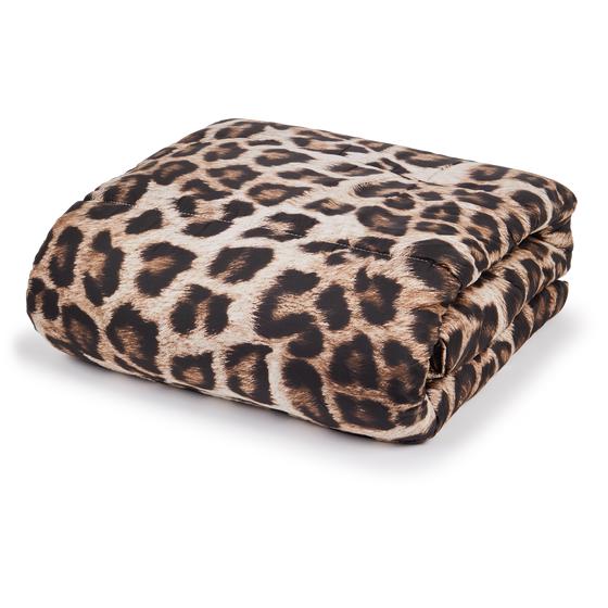 Panther print Lazy all-in-one duvet top folded