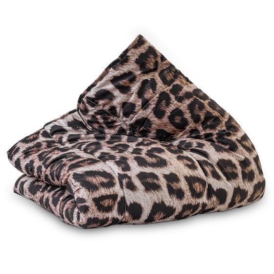 Panther print Lazy all-in-one duvet upright