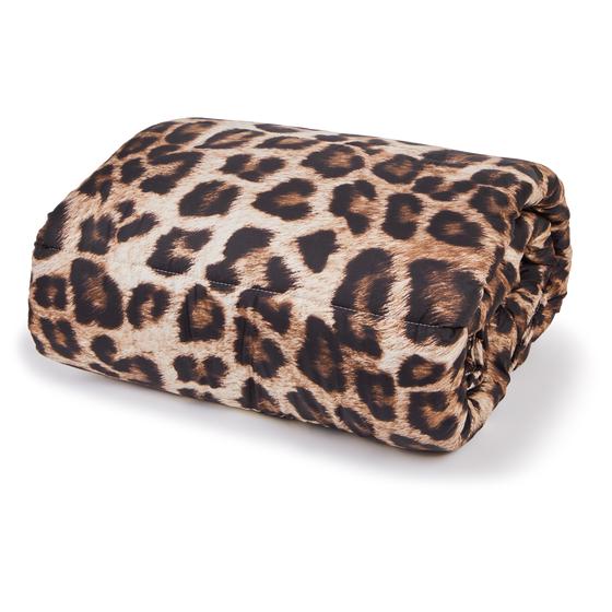 Panther print Lazy all-in-one duvet top folded
