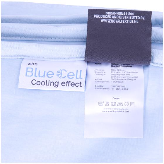 Cooling comforter labels