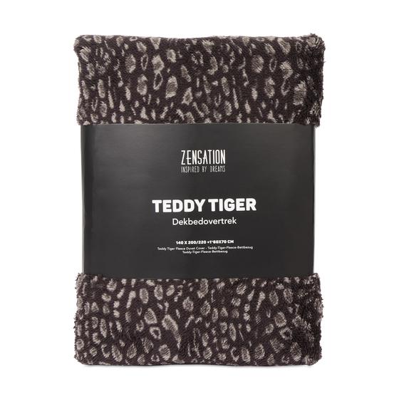 Teddy Tiger Antraciet140x200 verpakking