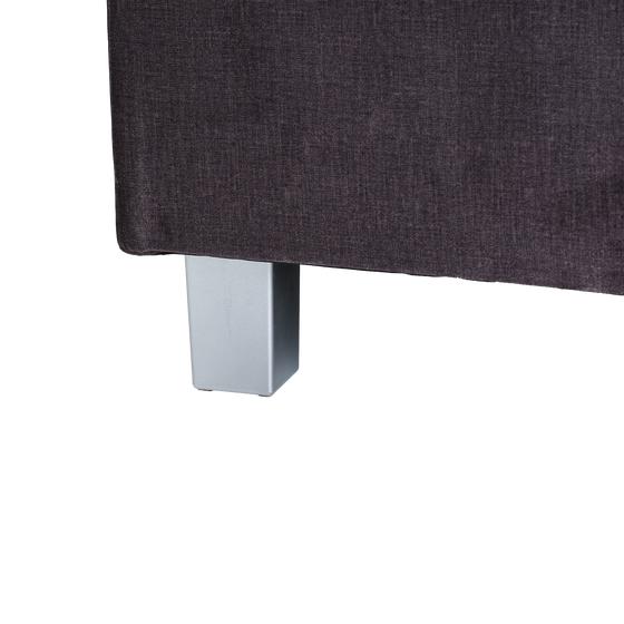 Boxspring Velvet - Antraciet close up voet