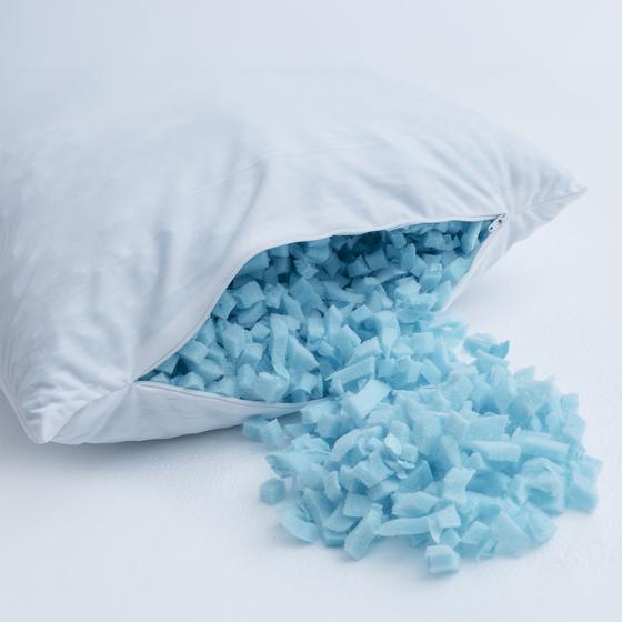 Cooling and refillable pillow – filling