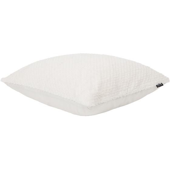 Lazy all-in-one duvet Teddy fur 140 x 200 cm - beige - pillow from side