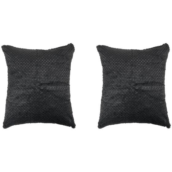 Lazy all-in-one duvet Teddy fur 200 x 200 cm - anthracite - 2 x pillowcases