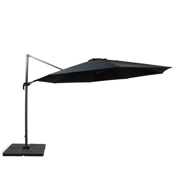 XL cantilever parasol - Black