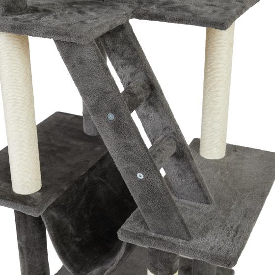 Cat scratching post XXL close-up stairs