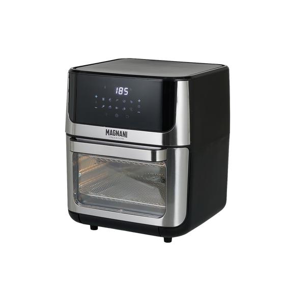 XXL air fryer with rotisserie function