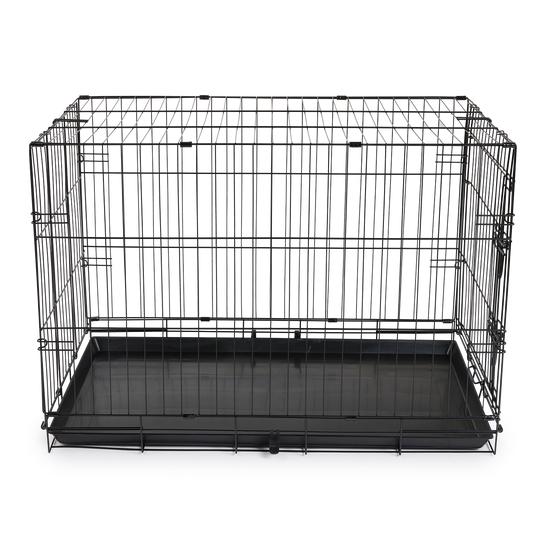 Cage d'intérieur pour chien XL vue de côté