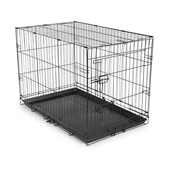 Dog kennel XL angled view
