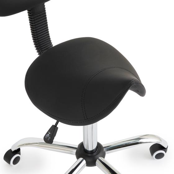 Siège en forme de selle du tabouret ergonomique