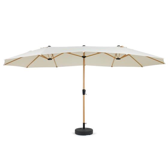 Double parasol incl. cover - opened