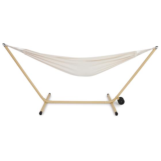 Hammock with frame - side view