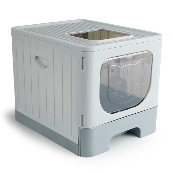 Maison de toilette pour chat pliable