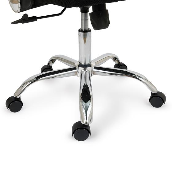 Luxury study chair Newcastle - wheels