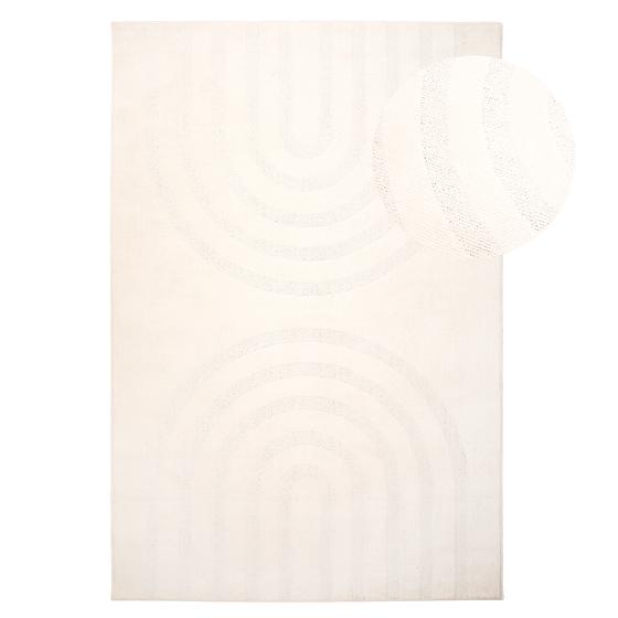 Tapis crème avec motif