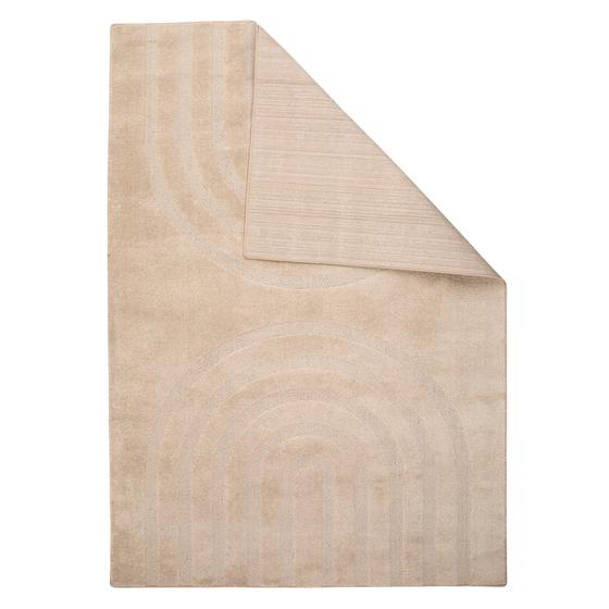 Tapis taupe 160 x 230 cm isolant