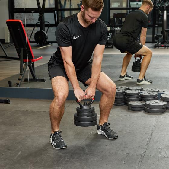 Exercice avec la kettlebell