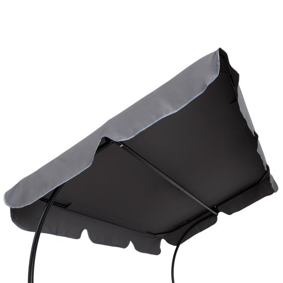 Sunshade of double lounge bed