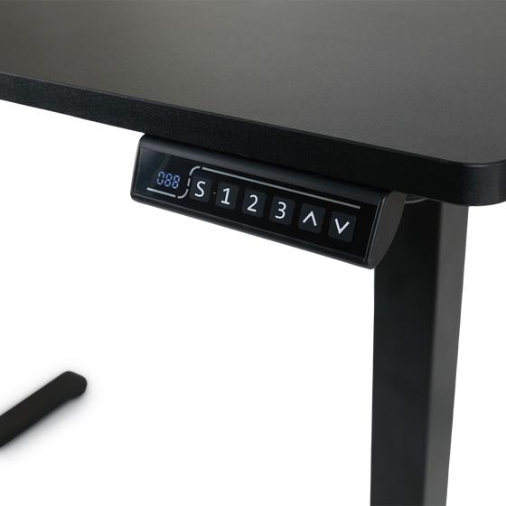 Electric height-adjustable sit/stand desk - buttons