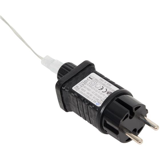 Garden stakes with jellyfish-style Christmas lights – set of 5 – plug