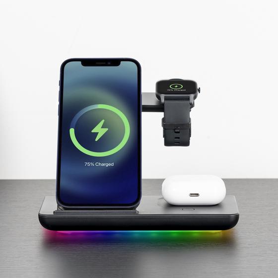 4 in 1 Magnetic Wireless Charger met airpods