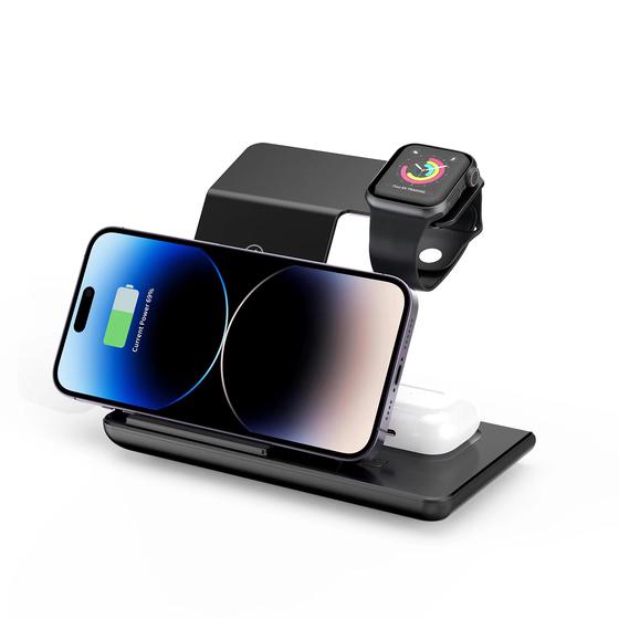  4 in 1 Magnetic Wireless Charger gevuld