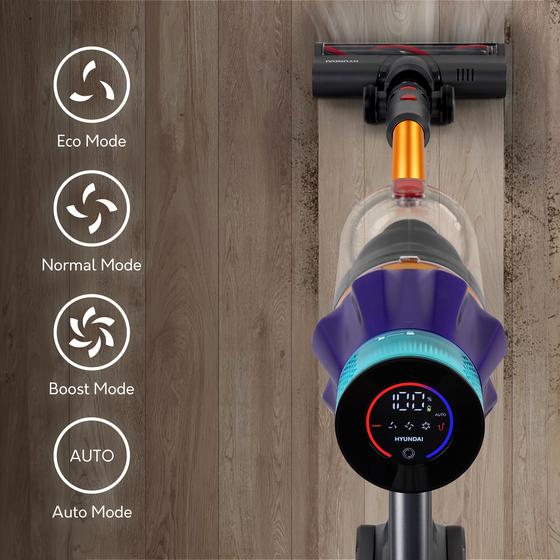 Hyundai Power Pro stick vacuum cleaner different settings